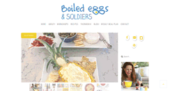 Desktop Screenshot of boiledeggsandsoldiers.com